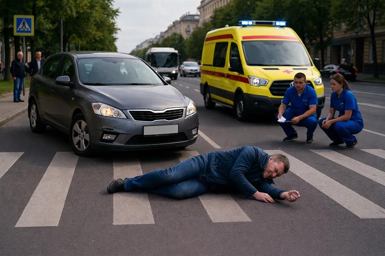 Меня сбила машина: что делать, если в ДТП причинён вред здоровью? Пошаговая инструкция