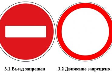 Знак «Въезд запрещен» и «Движение запрещено»: в чем их принципиальные различия?